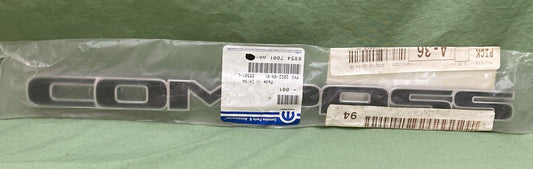 NEW GENUINE MOPAR 68547001AA Front Door Nameplate, Right 2017-2025 Jeep Compass