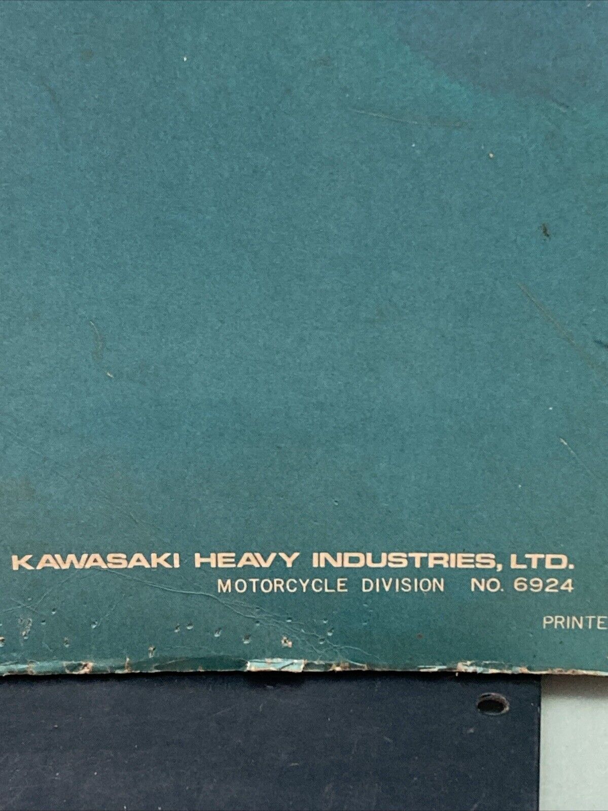 GENUINE KAWASAKI PARTS CATALOG MODEL 175 F3/250 F4 NO. 6924