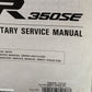 GENUINE SUZUKI 99501-43030-03 SUPPLEMENTARY SERVICE MANUAL 350SE