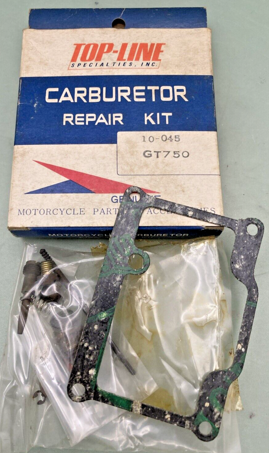 NEW GENUINE TOP LINE SPECIALTIES 10-045 CARBURETOR REPAIR KIT FOR SUZUKI GT750