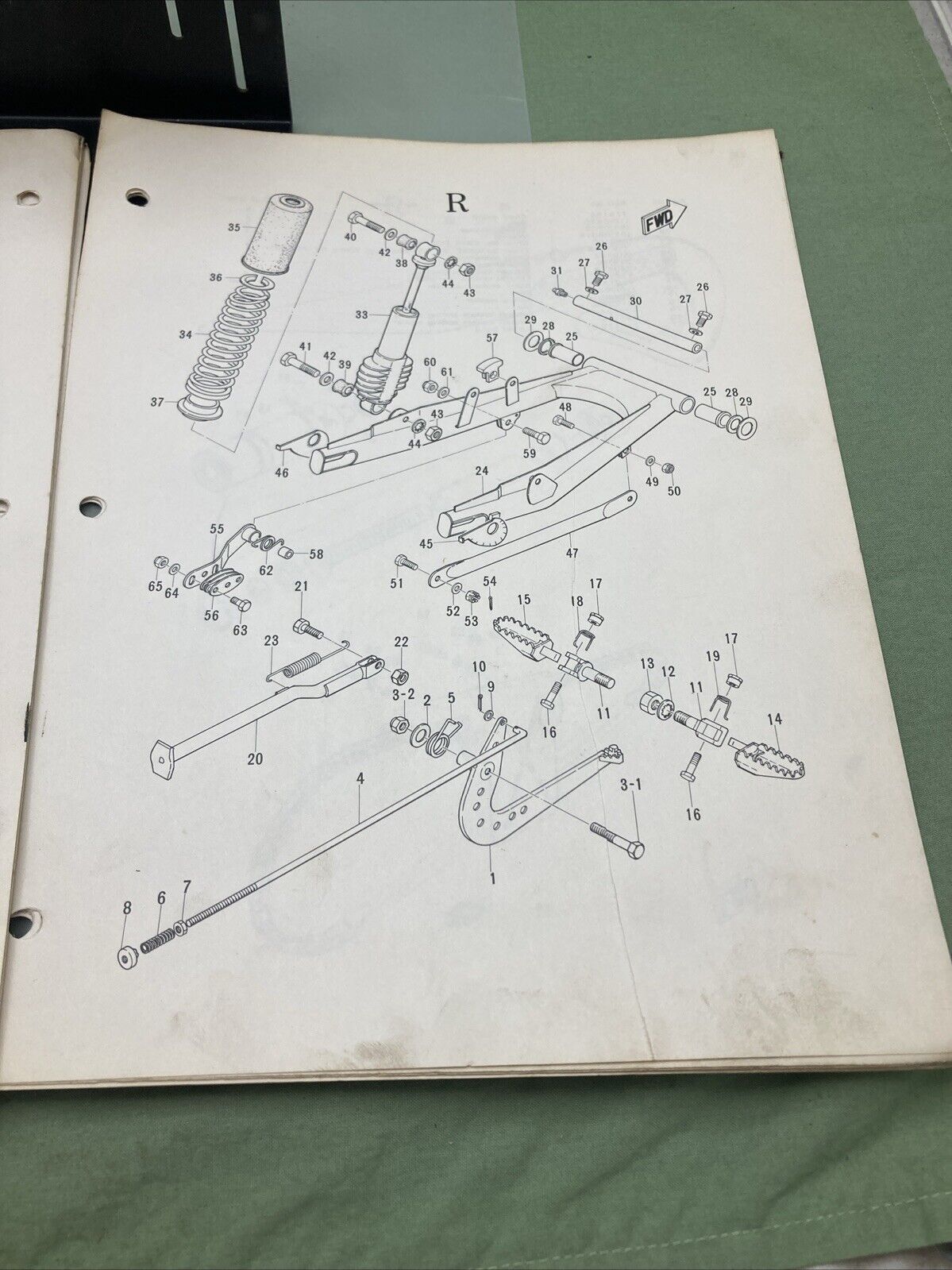 HODAKA 278008 250/ED ILLUSTRATED PARTS LIST