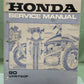 GENUINE HONDA 61MT400 VFR750F SERVICE MANUAL '90