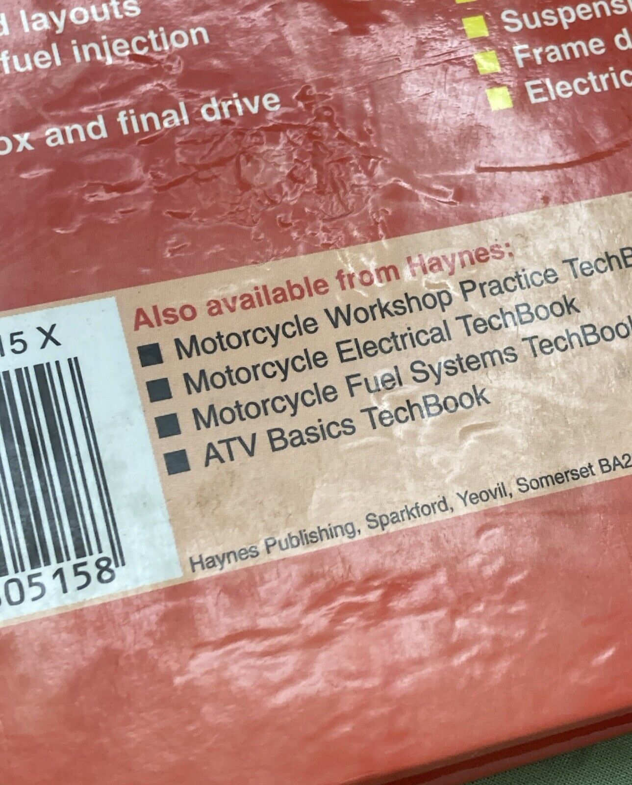 HAYNES 3515 Motorcycle Basics Techbook