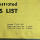 HODAKA 619510Z 175 SL OWNERS MANUAL AND ILLUSTRATED PARTS LIST