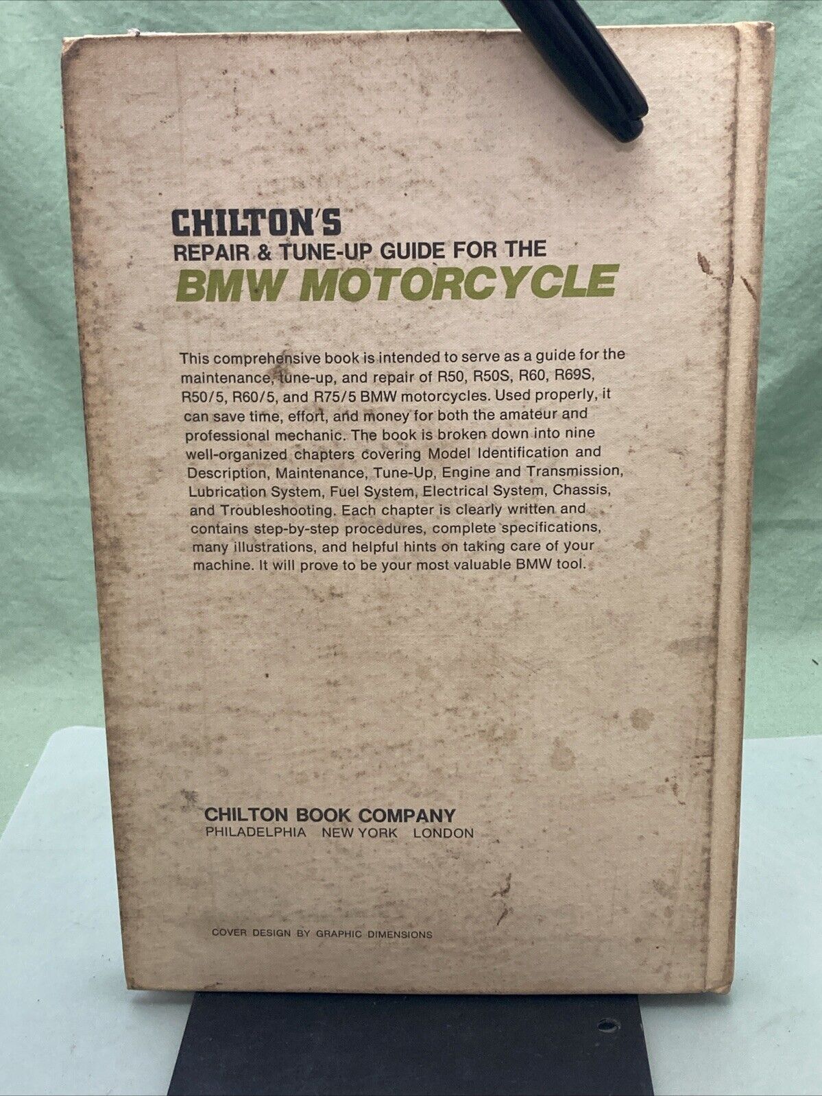 GENUINE CHILTON 5738 BMW MOTORCYCLE REPAIR AND TUNE-UP GUIDE