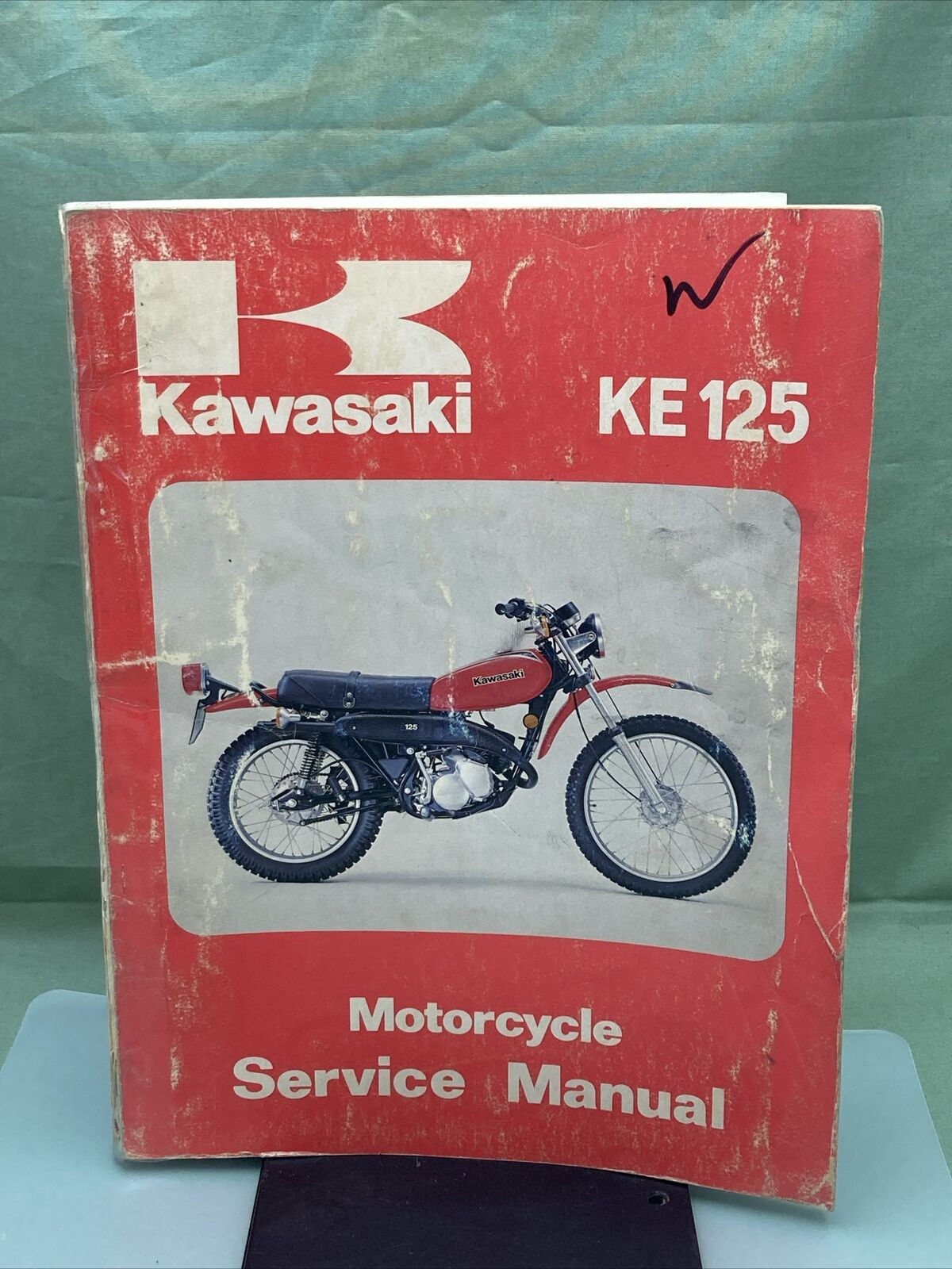 GENUINE KAWASAKI 99924-1010-02 SERVICE MANUAL KE125