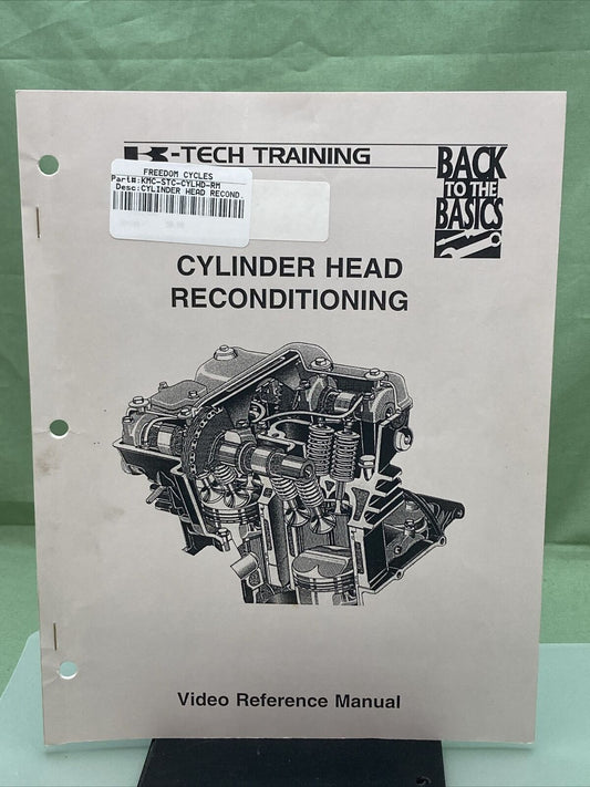 GENUINE KAWASAKI KMC-STC-DSC/RSJ CYLINDER HEAD RECONDITIONING VIDEO REF MANUAL