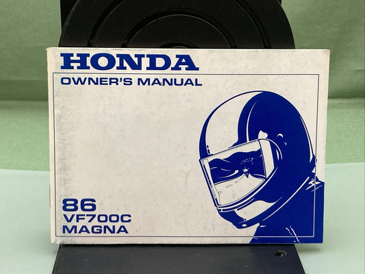 GENUINE HONDA 31MK3610 VF700C MAGNA OWNER'S MANUAL '86