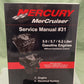 GENUINE MERCURY 90-864260200 5.0/5.7/6.2 LITER GAS ENGINES SERVICE MANUAL 31 '09