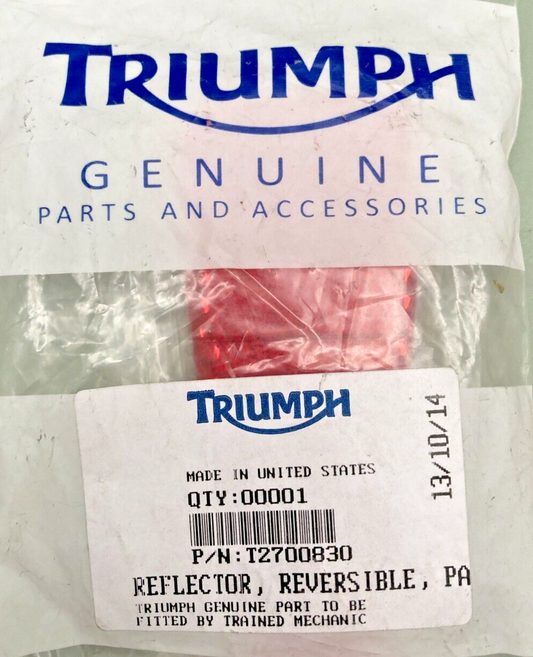 NEW GENUINE TRIUMPH T2700830 Screw, Pan/hd, Tx, M6X1.0X25, Enc