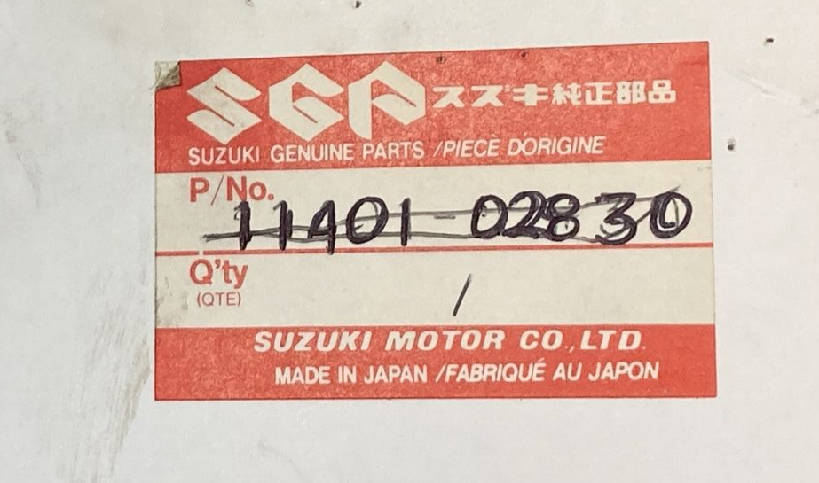 NEW GENUINE SUZUKI 11401-02830 GASKET SET