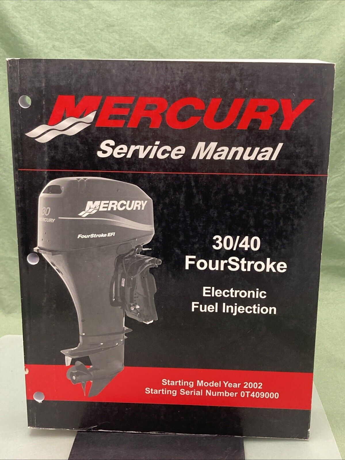 GENUINE MERCURY 90-883064R02 30/40 FOURSTROKE EFI SERVICE MANUAL 2006