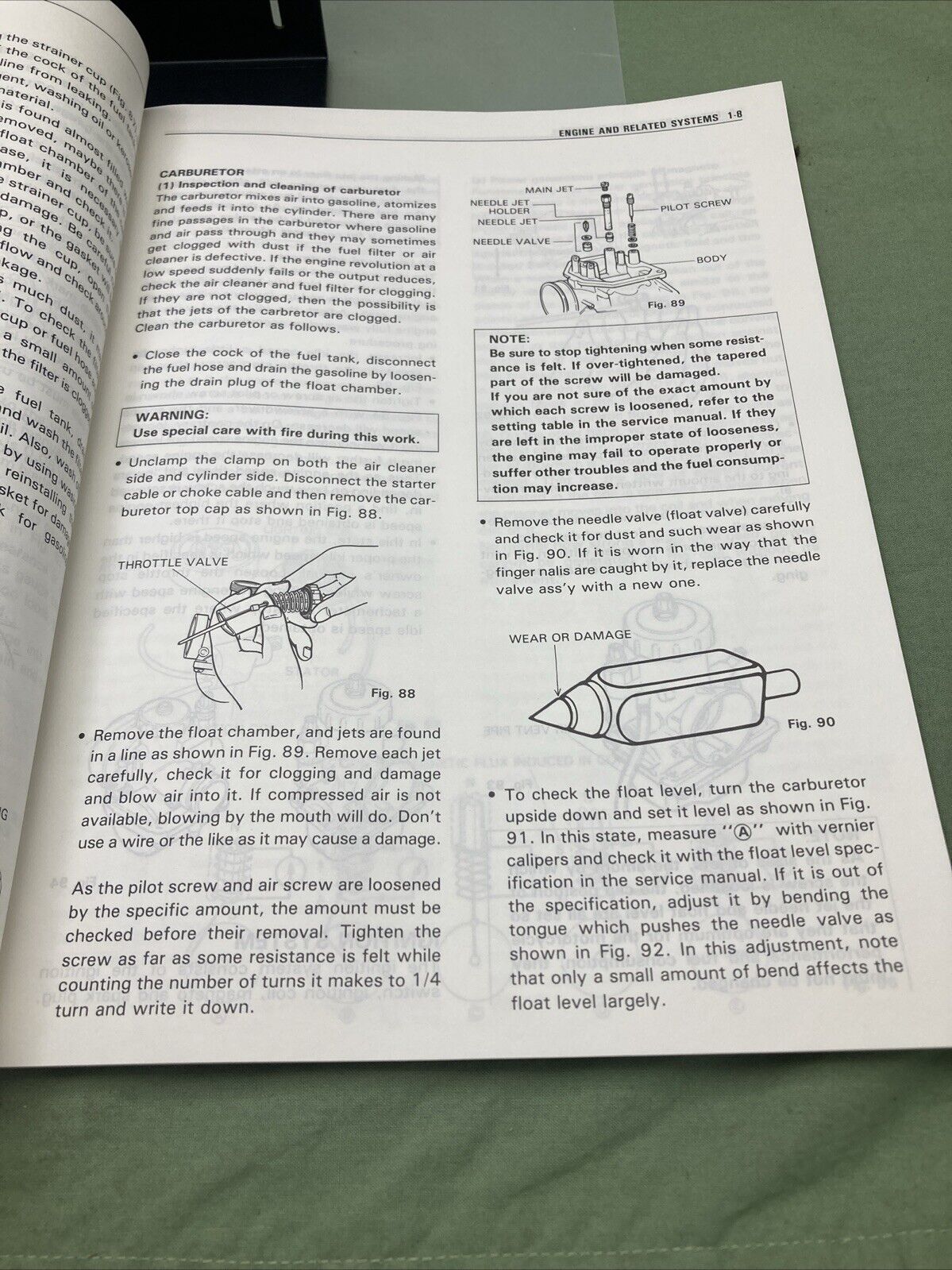 GENUINE SUZUKI 99520-01000-01E SERVICE HANDBOOK MOTORCYCLE TROUBLSHOOTING '85