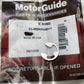 QTY 2 NEW MOTOR GUIDE MERCURY 53-MBK04601T E RING