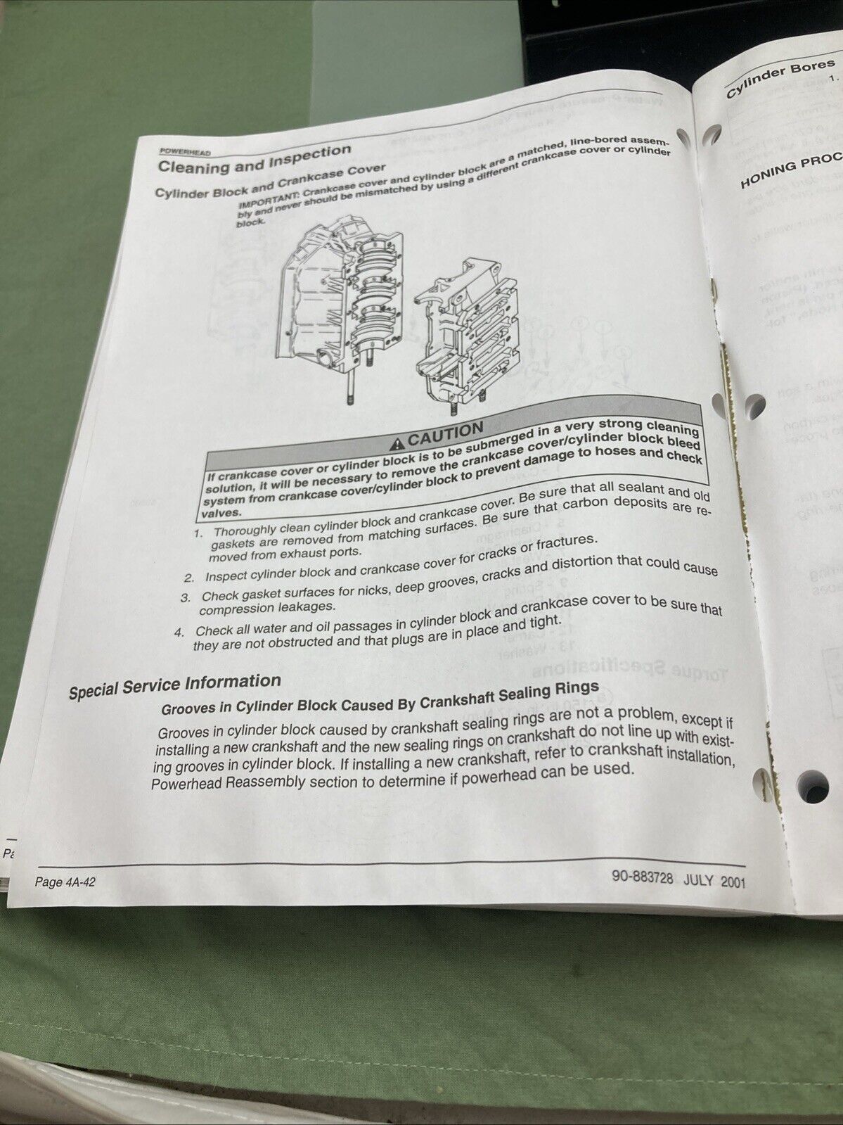 GENUINE MERCURY 90-883728 150/175/200 ELECTRONIC FUEL INJECTION SERVICE MANUAL