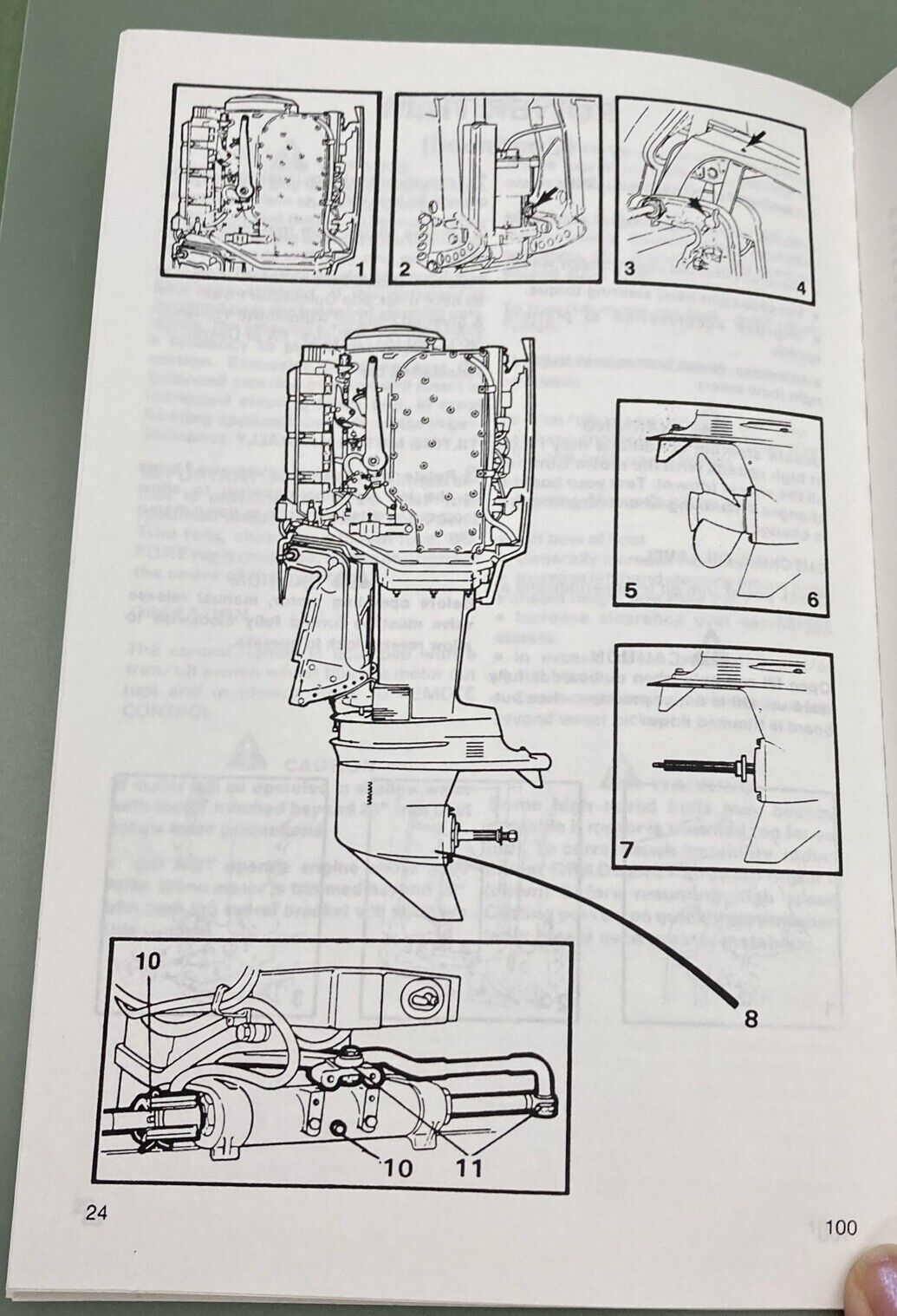 GENUINE MERCURY 90-12428920 OPERATION & MAINTENANCE MANUAL MODEL 75 90 1991