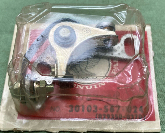 NEW GENUINE HONDA 30103-567-024 Contact Breaker Ignition Points