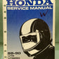 GENUINE HONDA 61KV002 VTR/VTR250 SERVICE MANUAL '88-'90