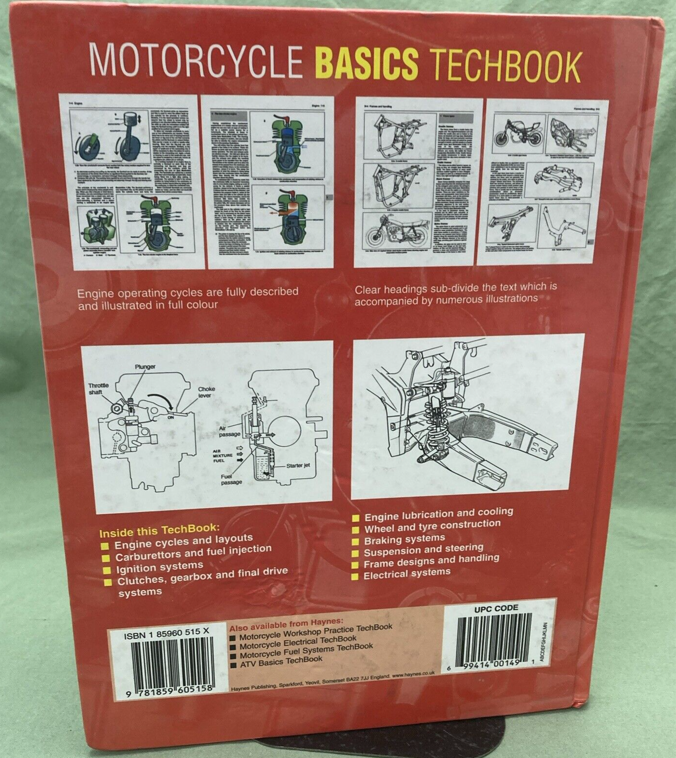 HAYNES 3515 Motorcycle Basics Techbook