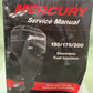 GENUINE MERCURY 90-883728 150/175/200 ELECTRONIC FUEL INJECTION SERVICE MANUAL