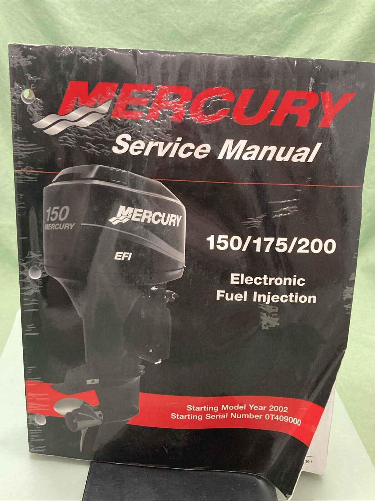 GENUINE MERCURY 90-883728 150/175/200 ELECTRONIC FUEL INJECTION SERVICE MANUAL