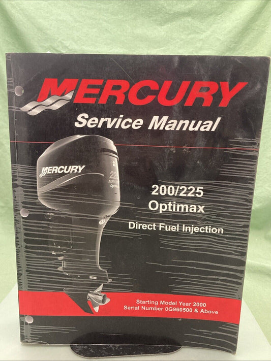 GENUINE MERCURY 90-859769R03 200/225 OPTIMAX SERVICE MANUAL 2003