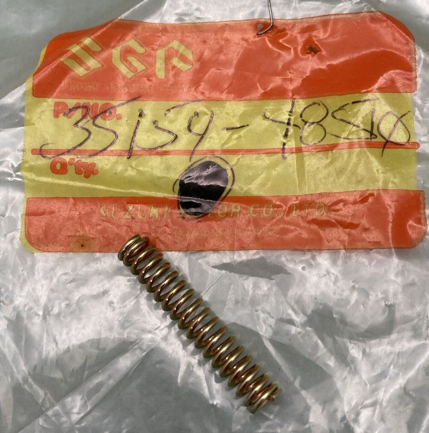 NEW GENUINE SUZUKI 35154-48510 Spring HEADLAMP