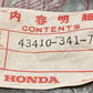 NEW HONDA 43410-341-700 REAR BRAKE ARM