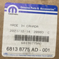 NEW GENUINE MOPAR 68138775AD Shock Absorber FRONT FITS '12-'18 JEEP WRANGLER
