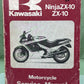 GENUINE KAWASAKI 99924-1098-01 NINJA ZX-10 SERVICE MANUAL