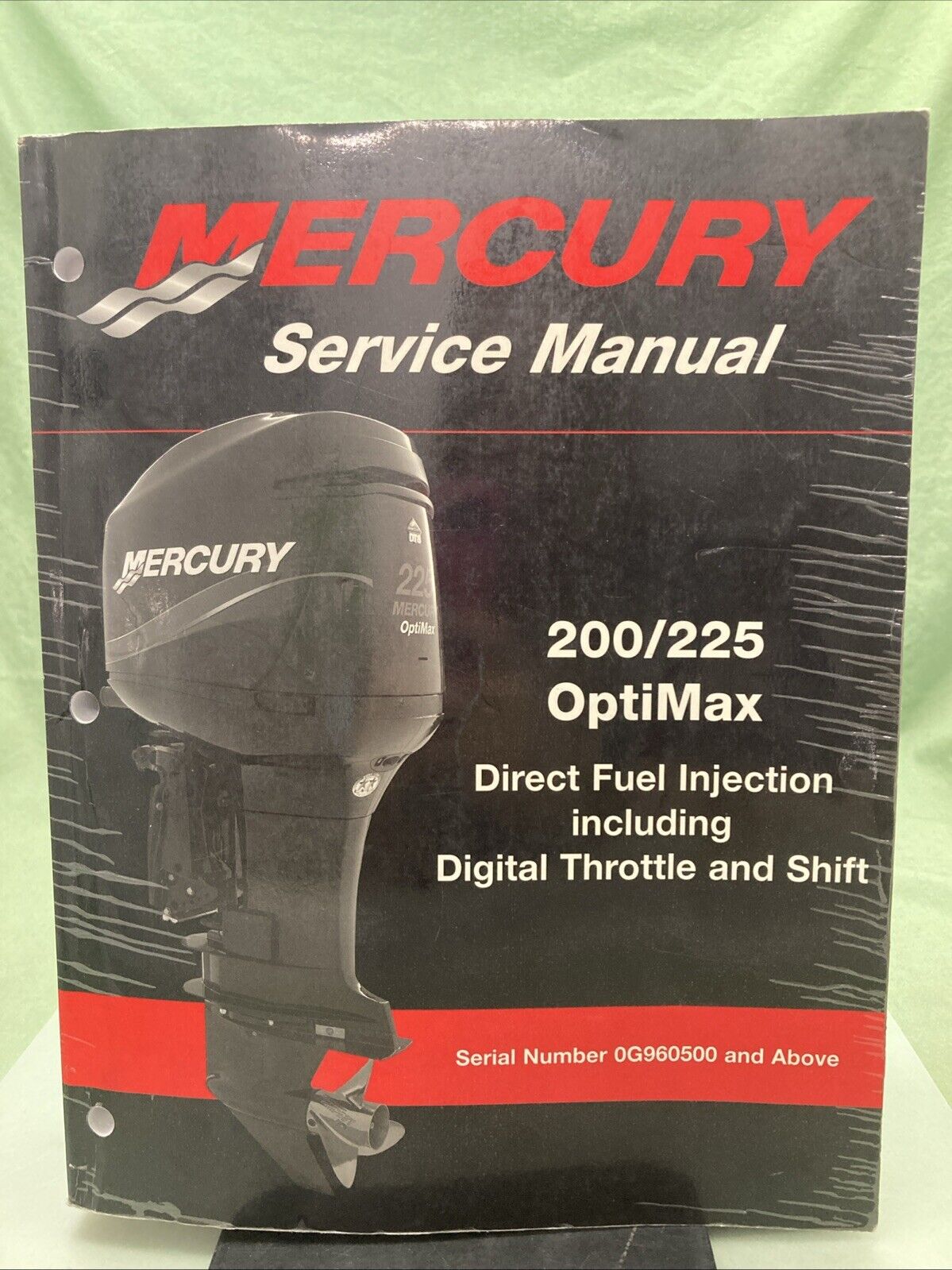 GENUINE MERCURY 90-859769R2 200, 225 OPTIMAX SERVICE MANUAL 2002