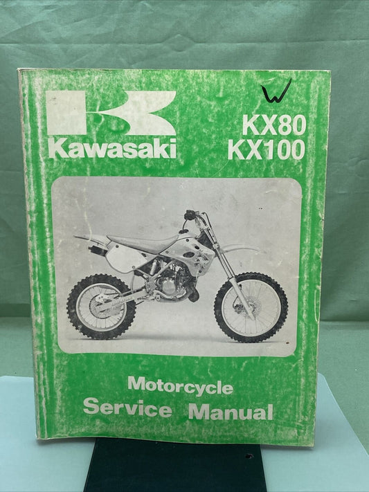 GENUINE KAWASAKI 99924-1144-04 SERVICE MANUAL KX80 KX100