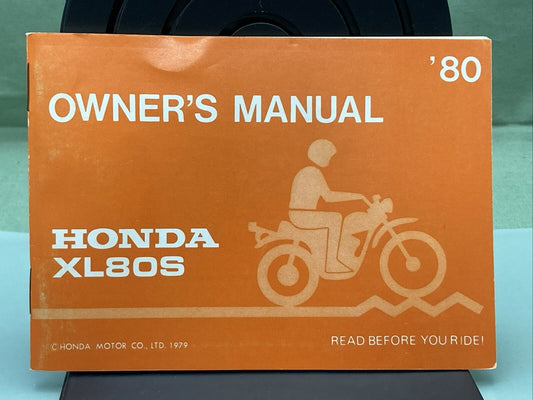 GENUINE HONDA 3115204 XL80S OWNER'S MANUAL '80