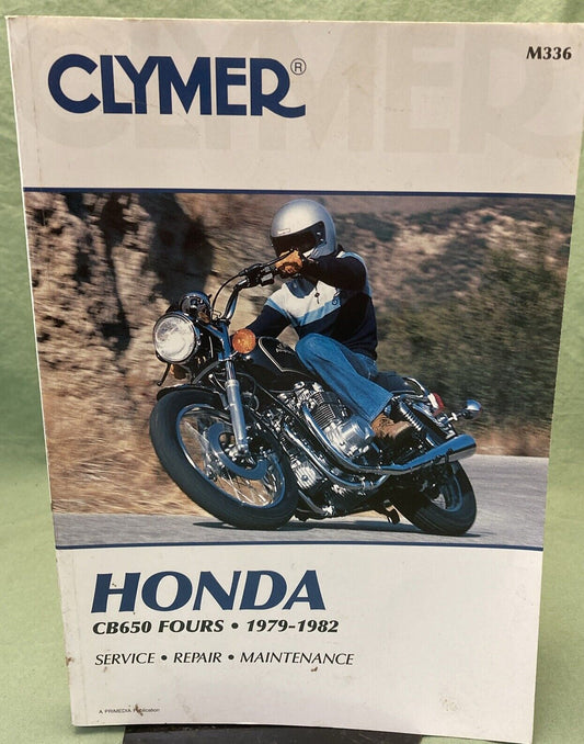 CLYMER M336 HONDA CB650 FOURS SERVICE MANUAL 1979-1982