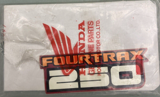 NEW GENUINE HONDA 87126-HA8-680 FOR 1986 TRX250 FOURTRAX
