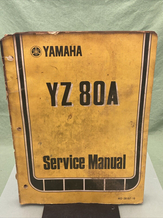 YAMAHA 462-28197-10 YZ 80A SERVICE MANUAL