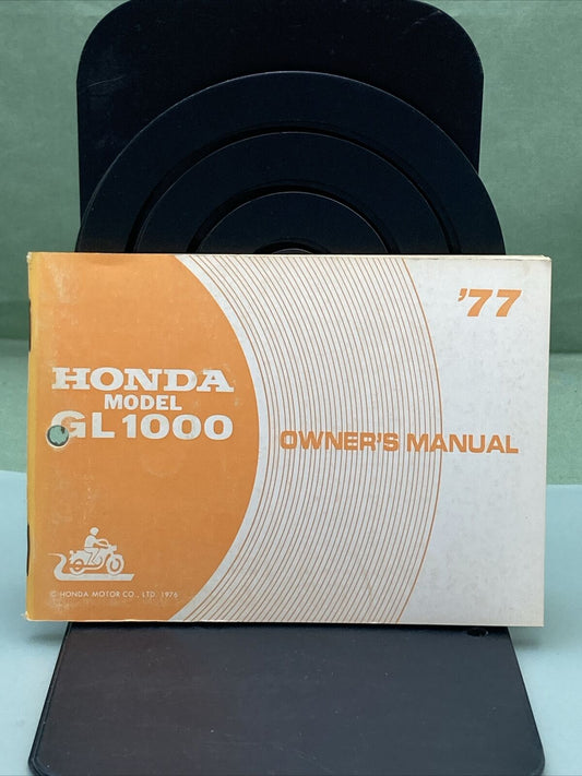 GENUINE HONDA 3137104 GL1000 OWNER'S MANUAL '77