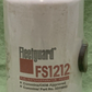 NEW GENUINE FLEETGUARD FS1212 FUEL FILTER WATER SEPARATOR SPIN-ON TWIST & DRAIN
