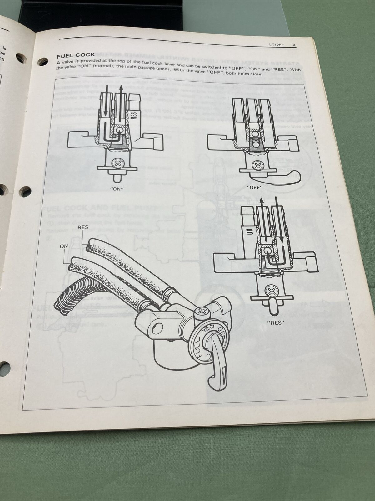 GENUINE SUZUKI 99501-41040-01E SUPPLEMENTARY SERVICE MANUAL LT125