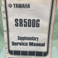 YAMAHA LIT-11616-01-88 SR500G SUPPLEMENTARY SERVICE MANUAL 3H1-28197-10