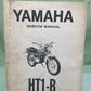 GENUINE YAMAHA HT1-B SERVICE MANUAL 1970