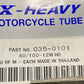 NEW IRC TIRE 035-0101 1X HEAVY DUTY MOTORCYCLE TUBE 80/100-12M HD