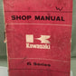 GENUINE KAWASAKI 99997-713 SHOP MANUAL G SERIES