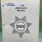 GENUINE KAWASAKI KMC-STC-PMM91 POLICE BIKE SCHOOL SERVICE MANUAL