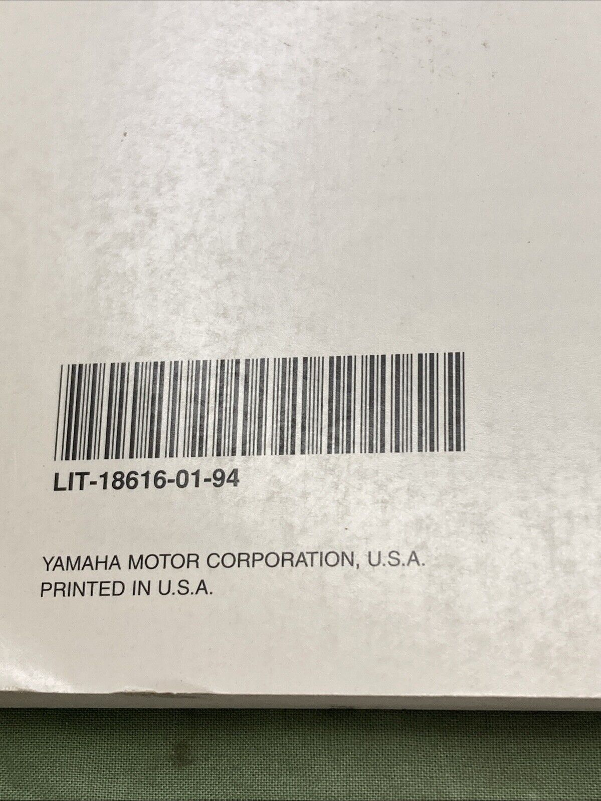 GENUINE YAMAHA LIT-18616-01-94 25X, 30X SERVICE MANUAL 1998