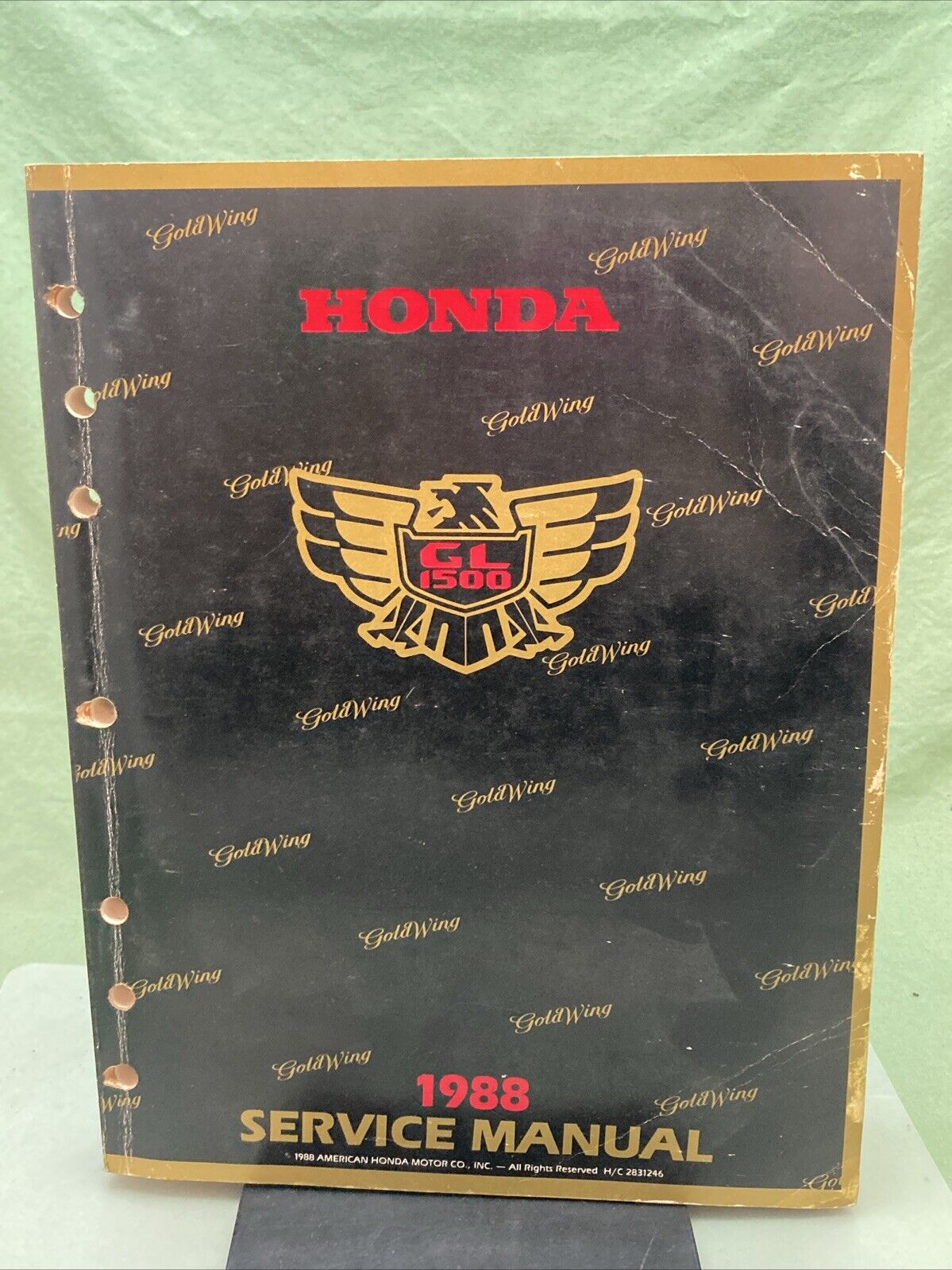 GENUINE HONDA 30008801 GOLDWING GL1500 1988 SERVICE MANUAL