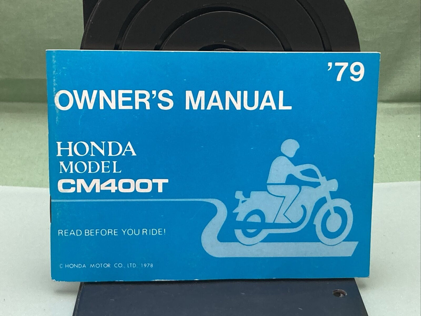 GENUINE HONDA 3144700 CM400T OWNER'S MANUAL '79