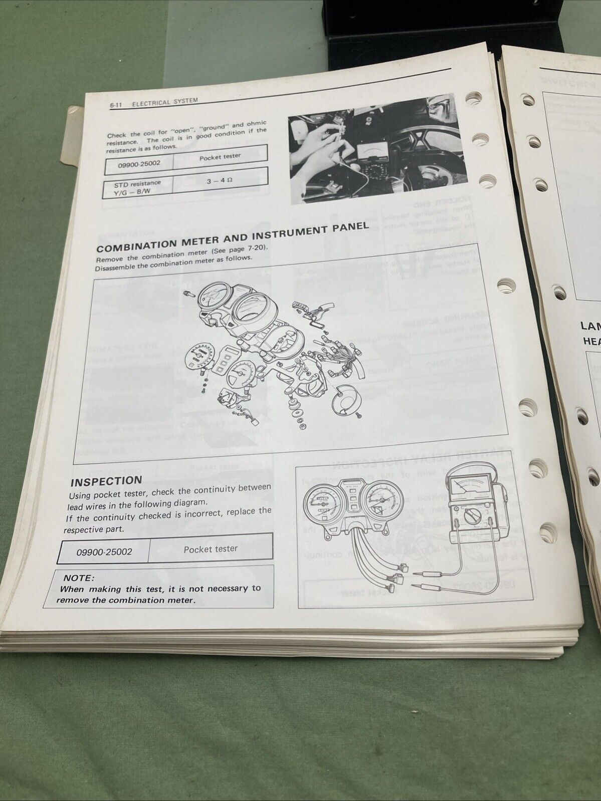 GENUINE SUZUKI 99500-36030-03E TEMPTER GR650 SERVICE MANUAL 1983