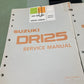 GENUINE SUZUKI 99501-41030-03E/ 99500-41000-03E DR125 SUPP. AND SERVICE MANUAL