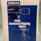 GENUINE YAMAHA LIT188650098 OUTBOARD RIGGING GUIDE 1998